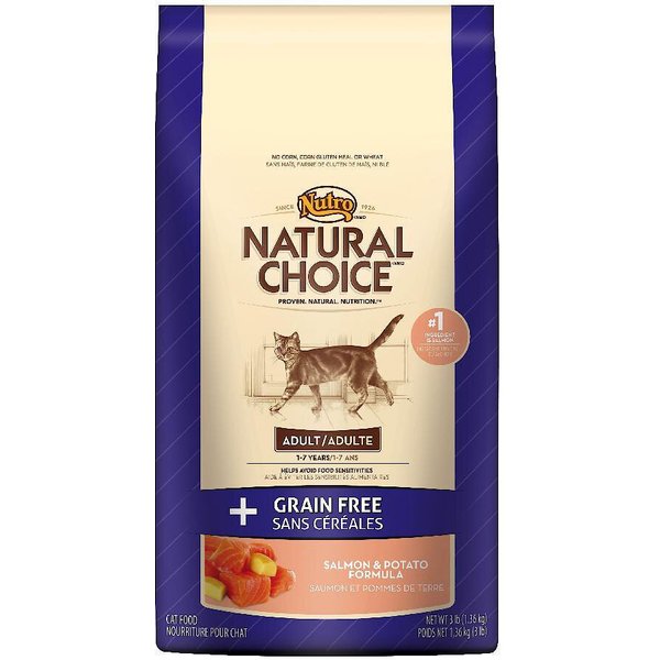 NUTRO Natural Choice Grain Free Adult Salmon Potato Formula Dry