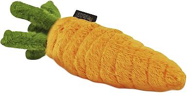 P.L.A.Y. Pet Lifestyle & You Garden Fresh Carrot Squeaky Plush Dog Toy slide 1 of 5