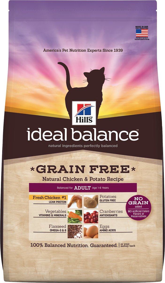 Ideal balance grain on sale free cat food