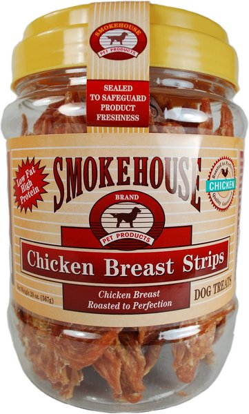 Smokehouse Chicken Breast Strips Dog Treats, 20-oz bag slide 1 of 2