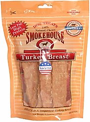 Smokehouse USA Turkey Breast Dog Treats, 6-oz bag
