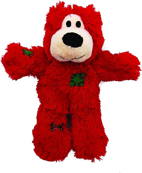 Discontinued - KONG Holiday Wild Knots Bear Dog Toy, Small