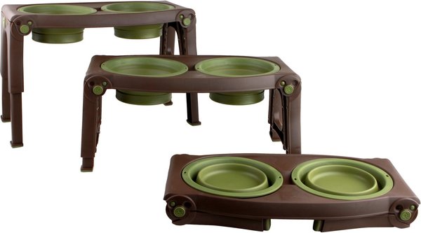 Dexas - Adjustable Bowl Stand - Dog Bowl Stand