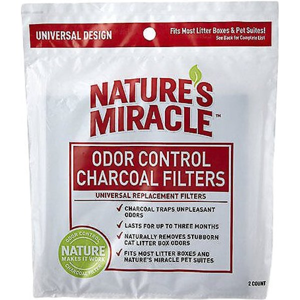 Nature's Miracle Advanced Oval Hooded Flip Top Litter Box w/Odor Blockin Control 