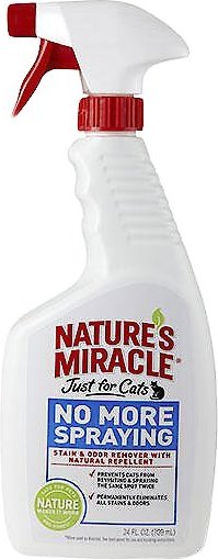 Nature's Miracle Just For Cats No More Spraying Spray, 24-oz spray slide 1 of 6