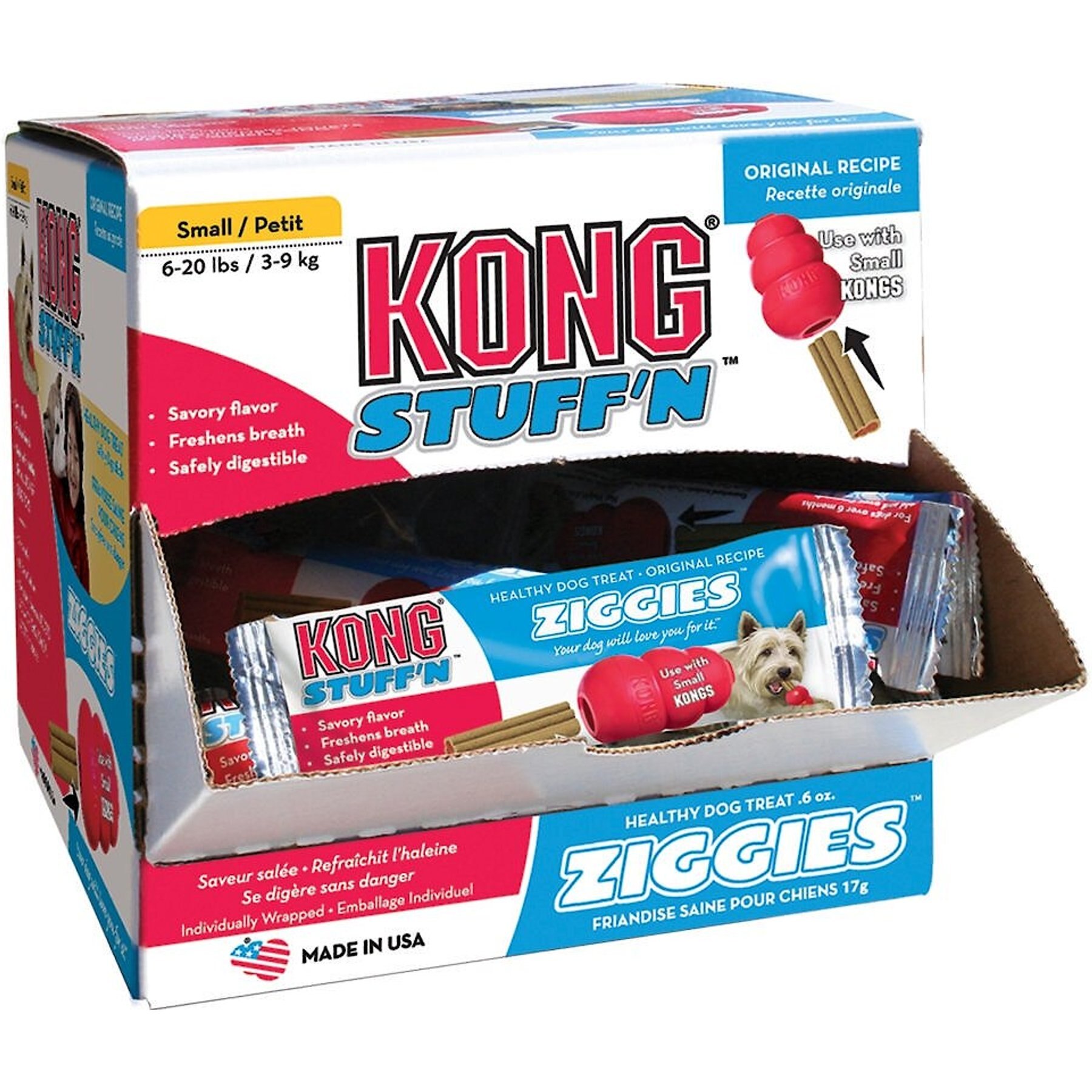 Kong ziggies small hotsell