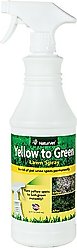 NaturVet Yellow to Green Lawn Spray, 32-oz bottle