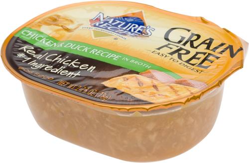Show full view: Nature's Recipe Grain-Free Chicken & Duck Recipe in Broth Wet Dog Food, 2.75-oz, case of 24 slide 4 of 8