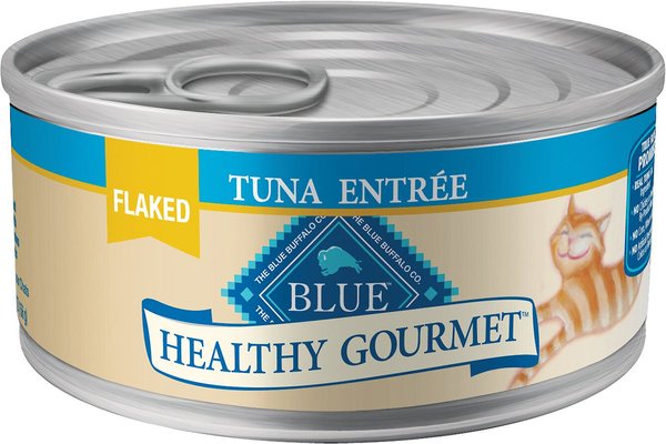 BLUE BUFFALO Healthy Gourmet Flaked Tuna Entree in Gravy Canned