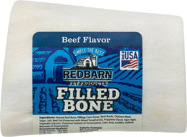 Redbarn Small Beef Filled Bones Dog Treats, 2.5-in chew, 1 count slide 1 of 8