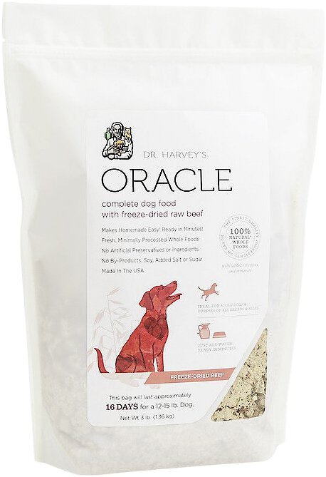 DR. HARVEY S Oracle Beef Formula Freeze Dried Dog Food reviews