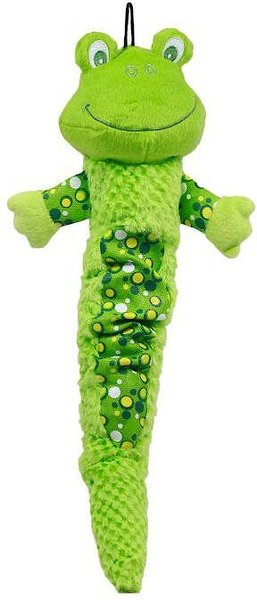 Discontinued KYJEN Plush Shake ables Dog Toy Frog Chewy