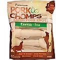 Premium Pork Chomps Baked Knotz Dog Treats, 10 - 11 in, 4 count
