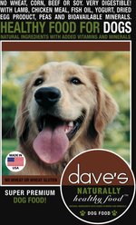Dave's Pet Food Naturally Healthy Adult Dry Dog Food, 18-lb bag
