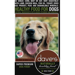 Dave's Pet Food Naturally Healthy Adult Dry Dog Food, 30-lb bag