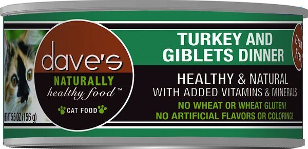 dave's turkey cat food