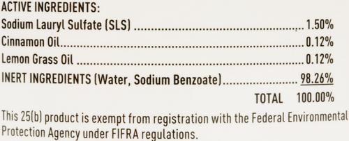 Show full view: No More Marking Pet Stain Remover & Odor Eliminator Refill, 1-gal bottle slide 3 of 8