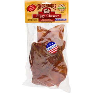 Smokehouse USA Piggy Chews Dog Treats, 6 count