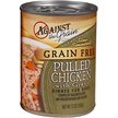 Against the Grain Hand Pulled Chicken with Gravy Dinner Grain-Free Canned Dog Food
