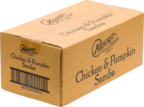 Show full view: Against the Grain Chicken & Pumpkin Samba Dinner Grain-Free Canned Cat Food, 2.8-oz, case of 24 slide 3 of 5