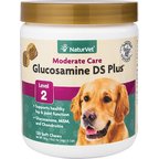 NaturVet Moderate Care Glucosamine DS Plus Soft Chews Joint Supplement for Cats & Dogs, 120 count