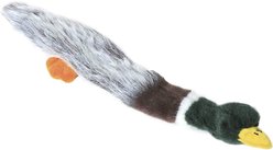 Multipet Empty Nester Squeaky Stuffing-Free Plush Dog Toy, Mallard