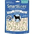 SmartBones Mini Dental Chew Bones Dog Treats, 24 count