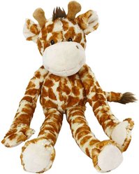 Multipet Swingin' Safari with Extra Long Arms & Legs Squeaky Plush Dog Toy, Giraffe slide 1 of 2