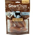 SmartBones SmartChips Peanut Butter Chews Dog Treats, 12 count