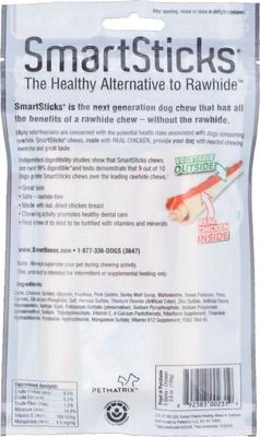 Show full view: SmartBones SmartSticks Chicken Chews Dog Treats, 5 count slide 3 of 10