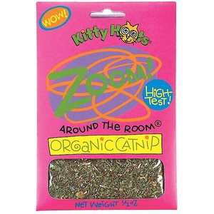 Fat Cat Zoom Around The Room Organic Catnip, 1/2-oz bag