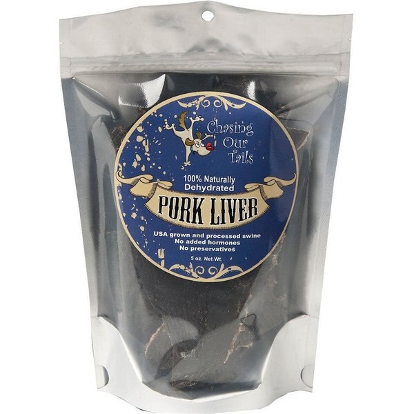 Chasing Our Tails Dehydrated Pork Liver Dog Treats