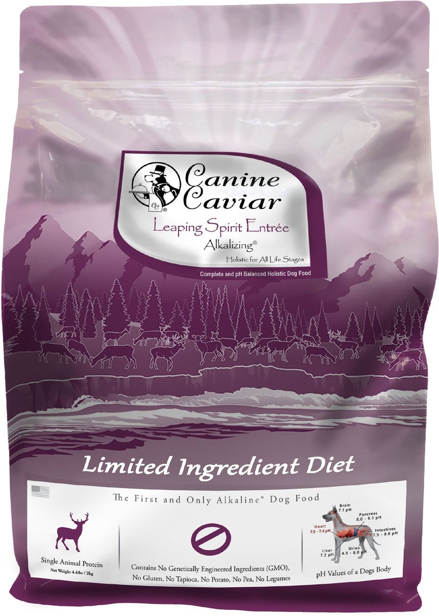 Canine Caviar Limited Ingredient Diet Leaping Spirit Holistic Entree All Life Stages Dry Dog Food