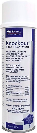 Virbac Knockout Area Treatment Spray, 14-oz can