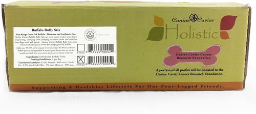 Show full view: Canine Caviar Buffalo Bully Stix 12" Dog Treats, case of 50 slide 3 of 5