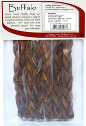 Canine Caviar Braided Buffalo Stix 6" Dog Treats, 6 pack slide 2 of 4
