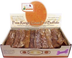 Canine Caviar Buffalo Paddywacks 6" Dog Treats, case of 50