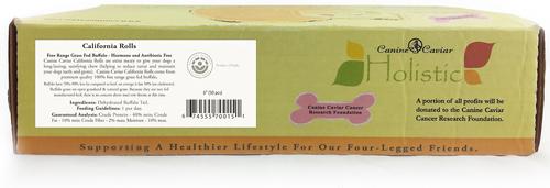 Show full view: Canine Caviar Buffalo California Rolls 6" Dog Treats, case of 50 slide 3 of 6