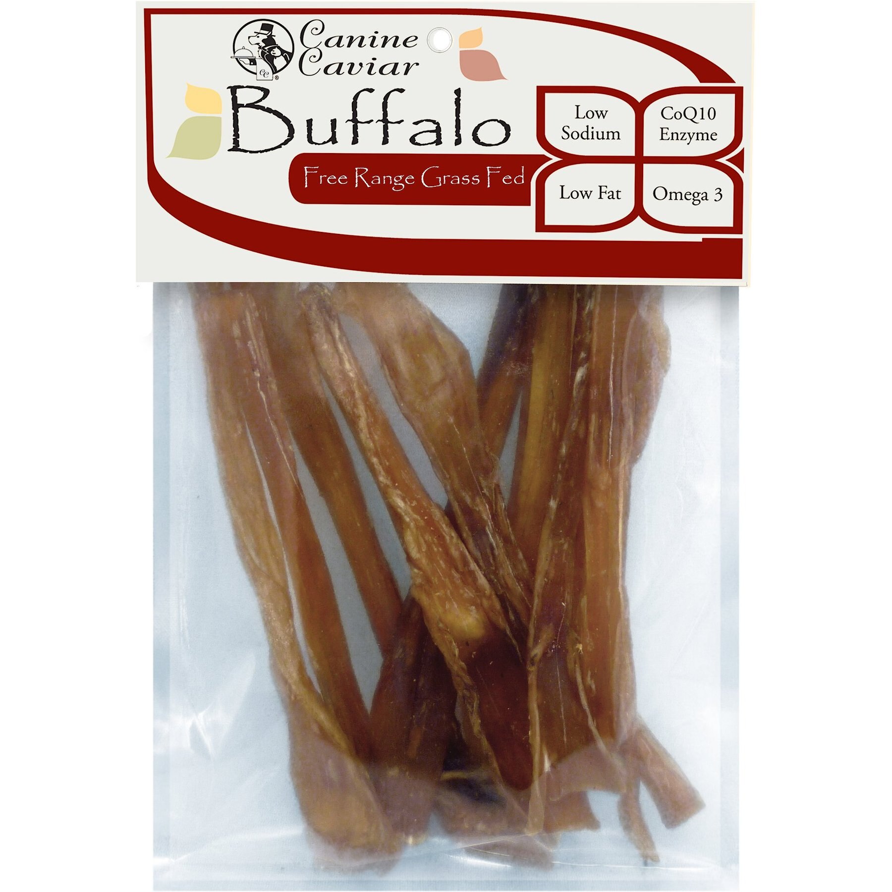 Canine Caviar Buffalo Toothpicks 6" Dog Treats, 10 count