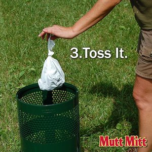 Mutt Mitt Dog Waste & Poop Pick Up Bag, 100 count