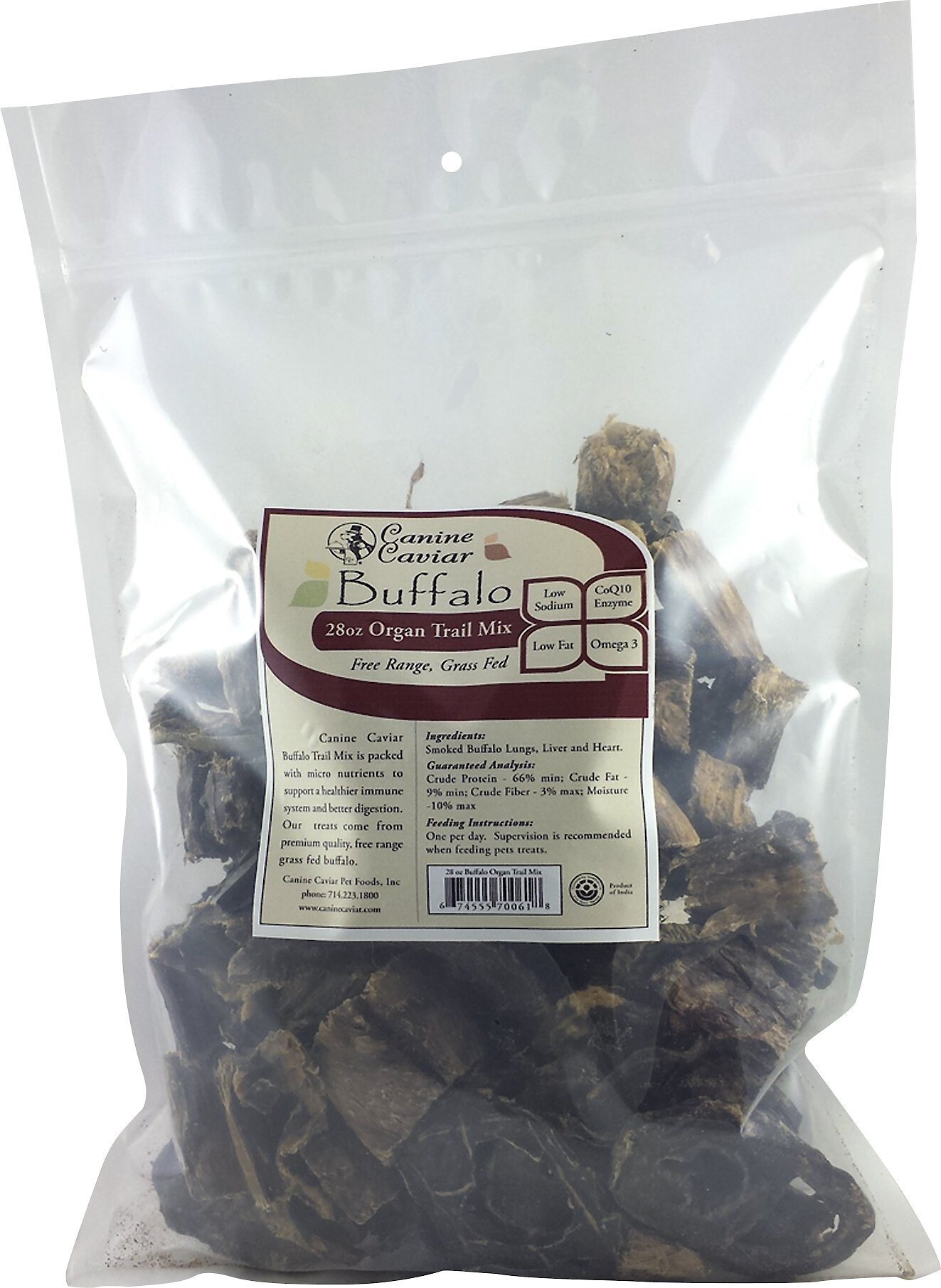 Canine Caviar Organ Trail Mix Dog Treats