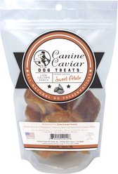 Canine Caviar Dried Sweet Potatoes Dog Treats, 6-oz bag