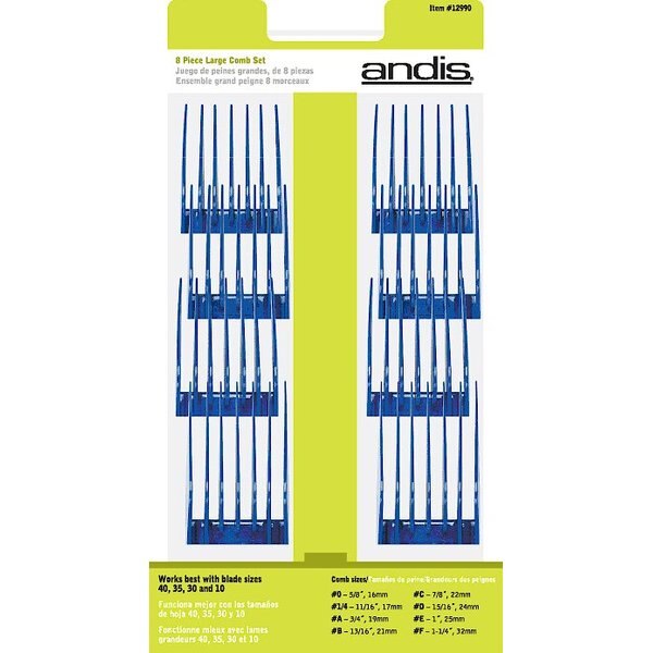 andis comb set large