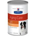 Hill's Prescription Diet g/d Aging Care Turkey Flavor Wet Senior Dog Food, 13-oz, case of 12