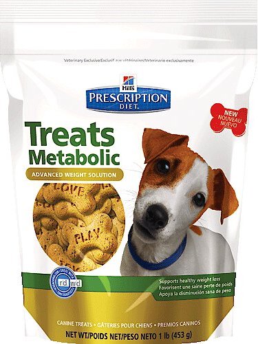 Hill's Prescription Diet Metabolic Canine Dog Treats, 16-oz bag slide 1 of 7
