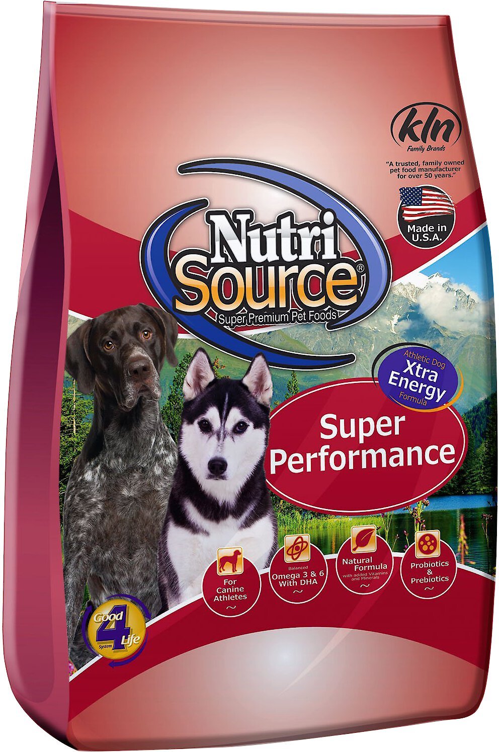 NUTRISOURCE Super Performance Chicken Rice Formula Dry Dog Food