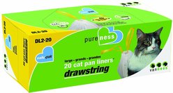 Van Ness Drawstring Cat Pan Liners, Large, 20 count