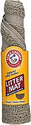 Arm & Hammer Half Circle Cat Litter Mat, Pearl Tan