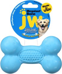 JW Pet Megalast Bone Dog Toy, Color Varies, Medium