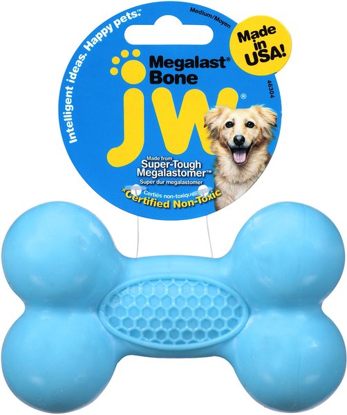 JW Pet Megalast Bone Dog Toy, Color Varies, Medium slide 1 of 7